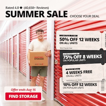 Sentinel Storage  - Surrey Promotion